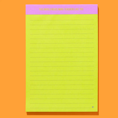 Teacher List Pad