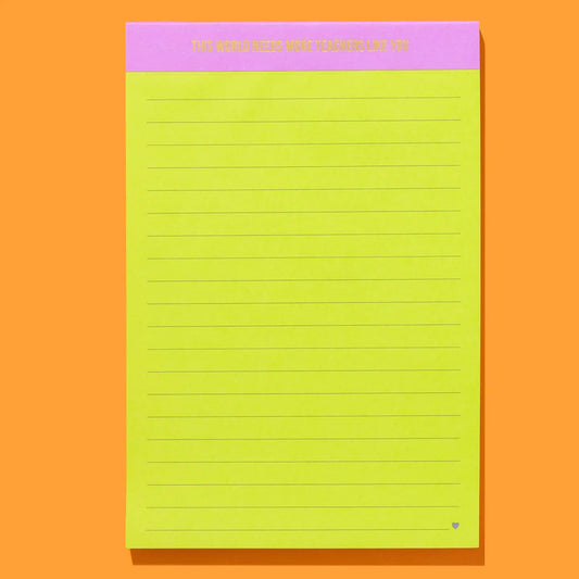 Teacher List Pad