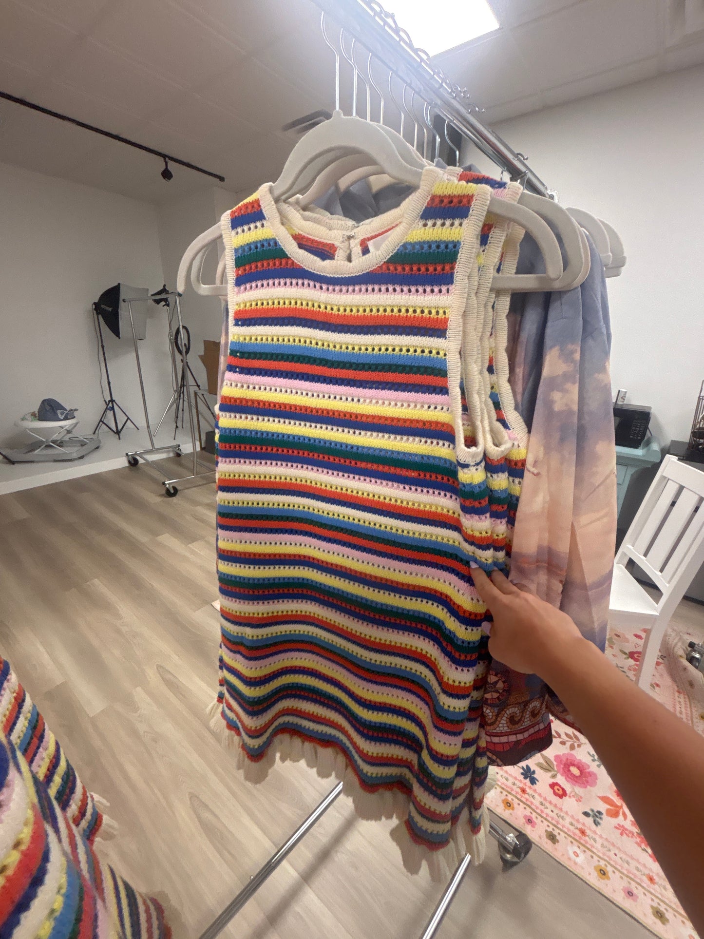 Sprinkle Stripe DayDream Knit Dress