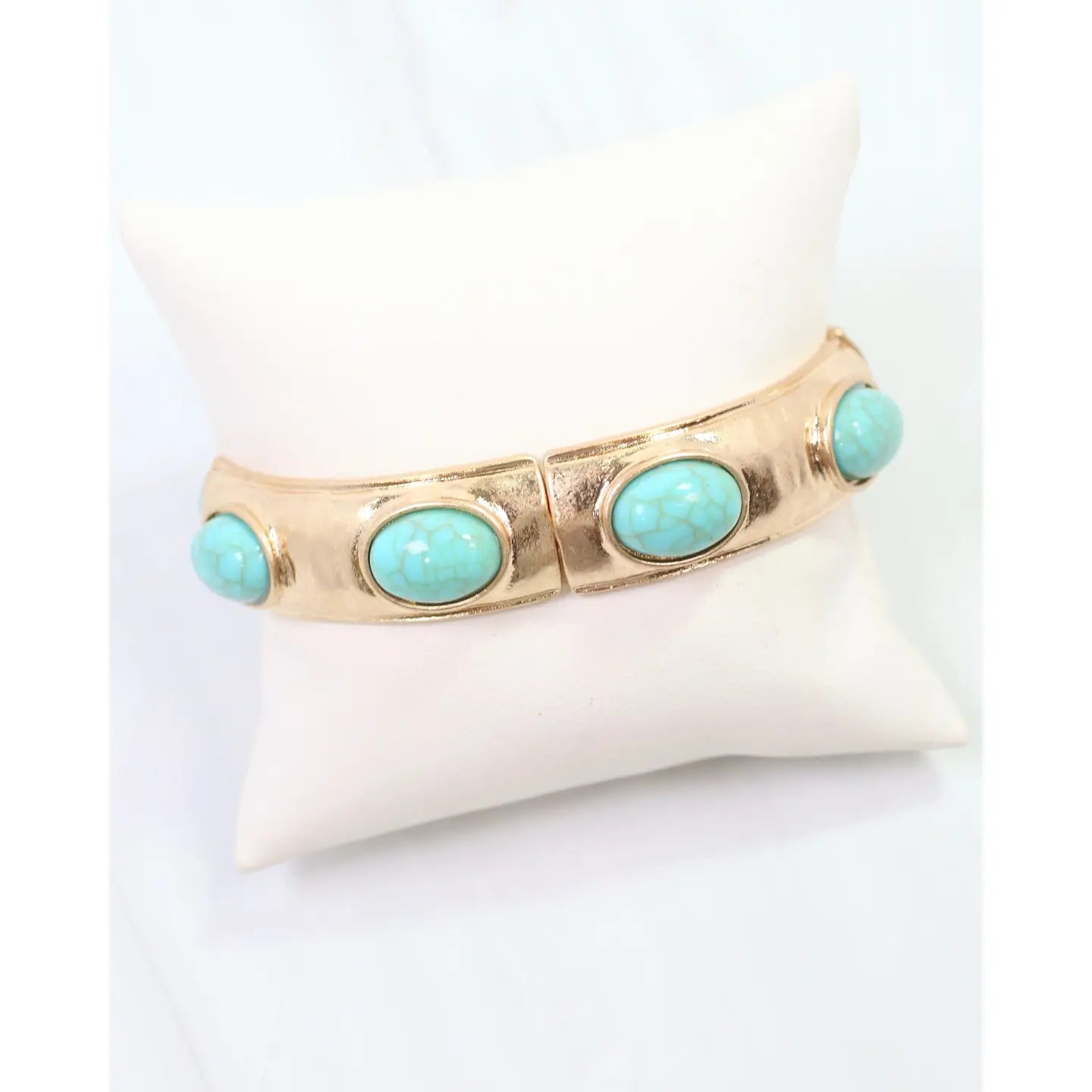 Turquoise Hallie Stretch Bracelet