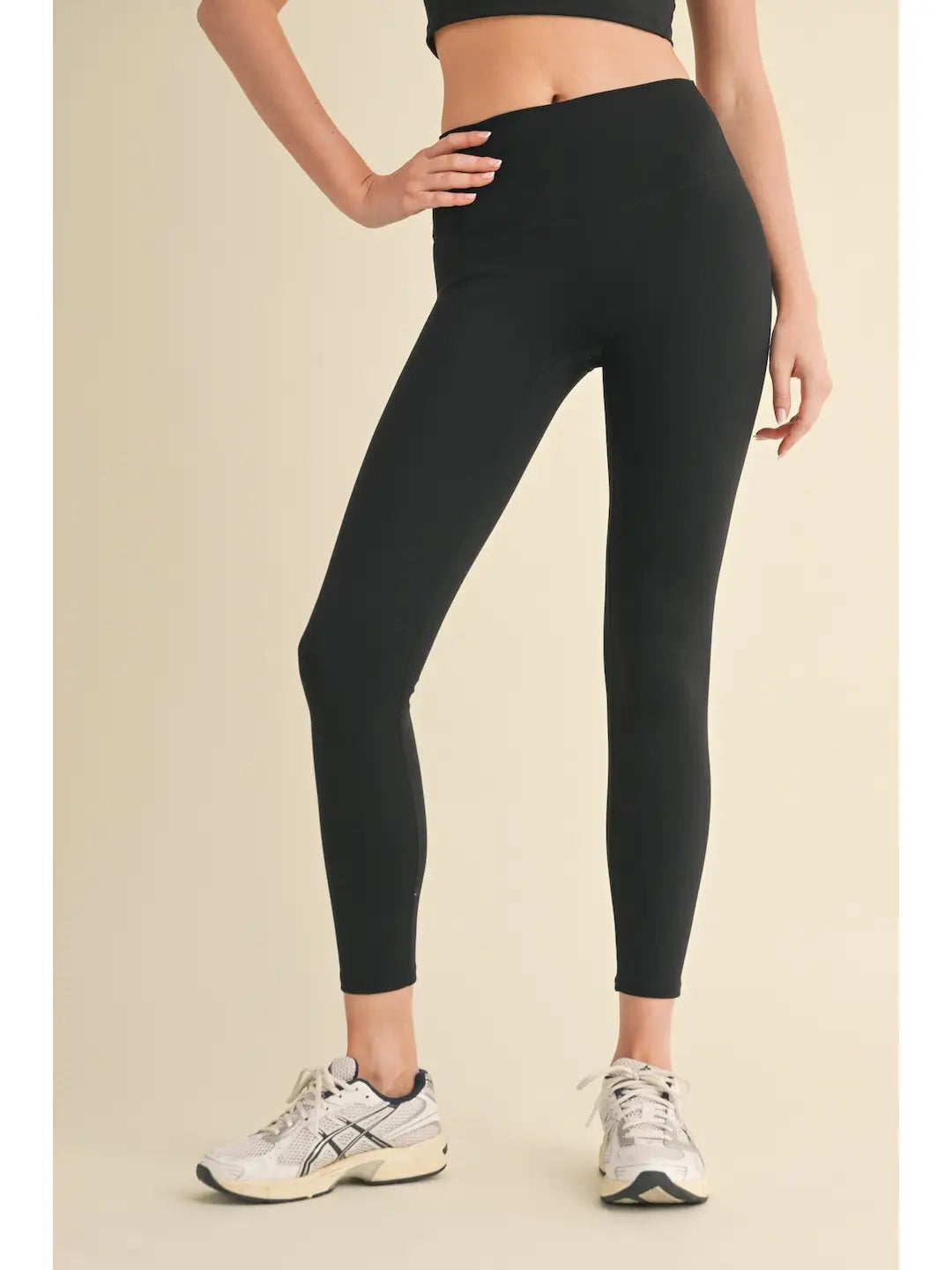 Black Aligned High-Rise Leggings