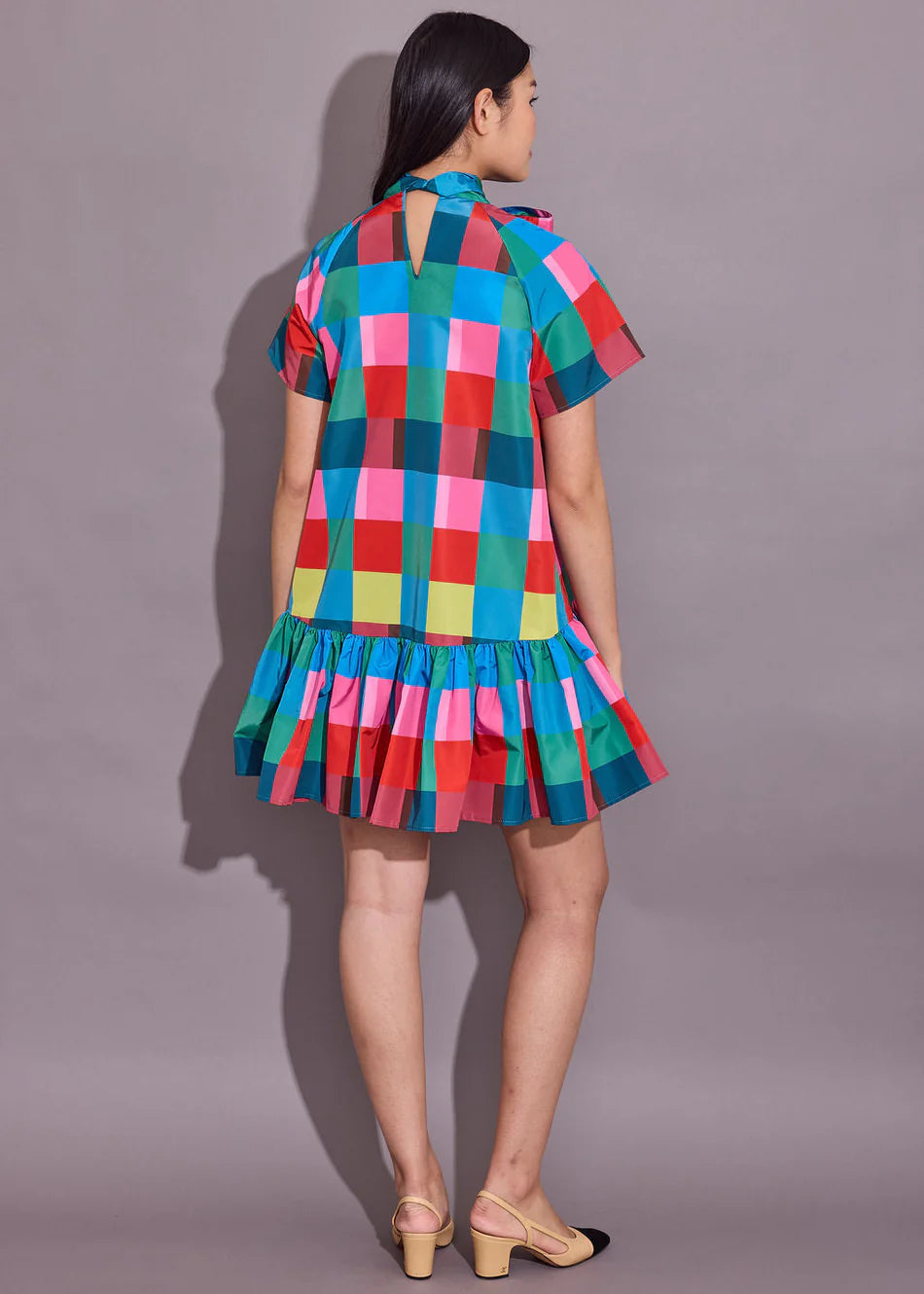 Willa Dress In Holiday Check