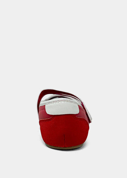 Salome Ballet Flat in Red
