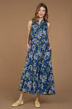Load image into Gallery viewer, Ro Long Dress in Passion Lapis

