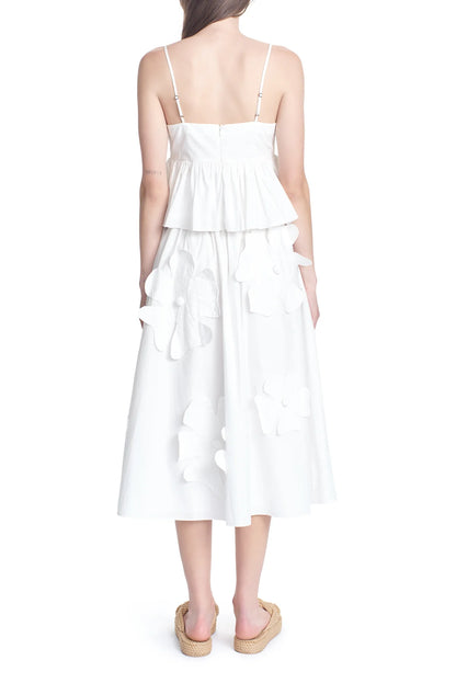 FINAL SALE Macey Peplum in Cloud