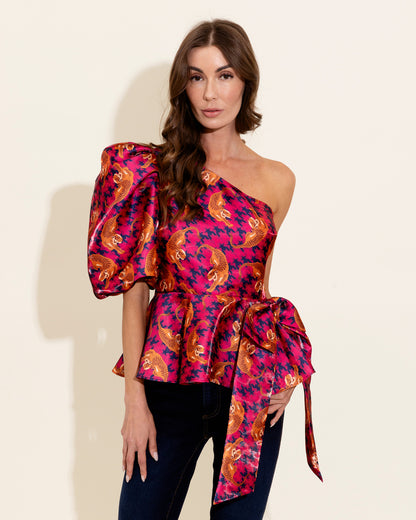FINAL SALE Amelia Top in Party Prowl
