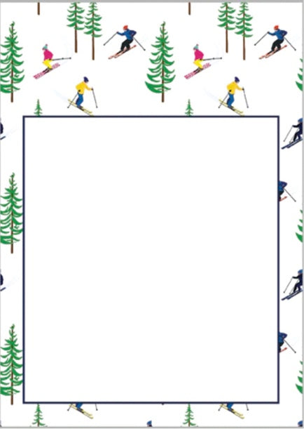 Ski Resort Notepad