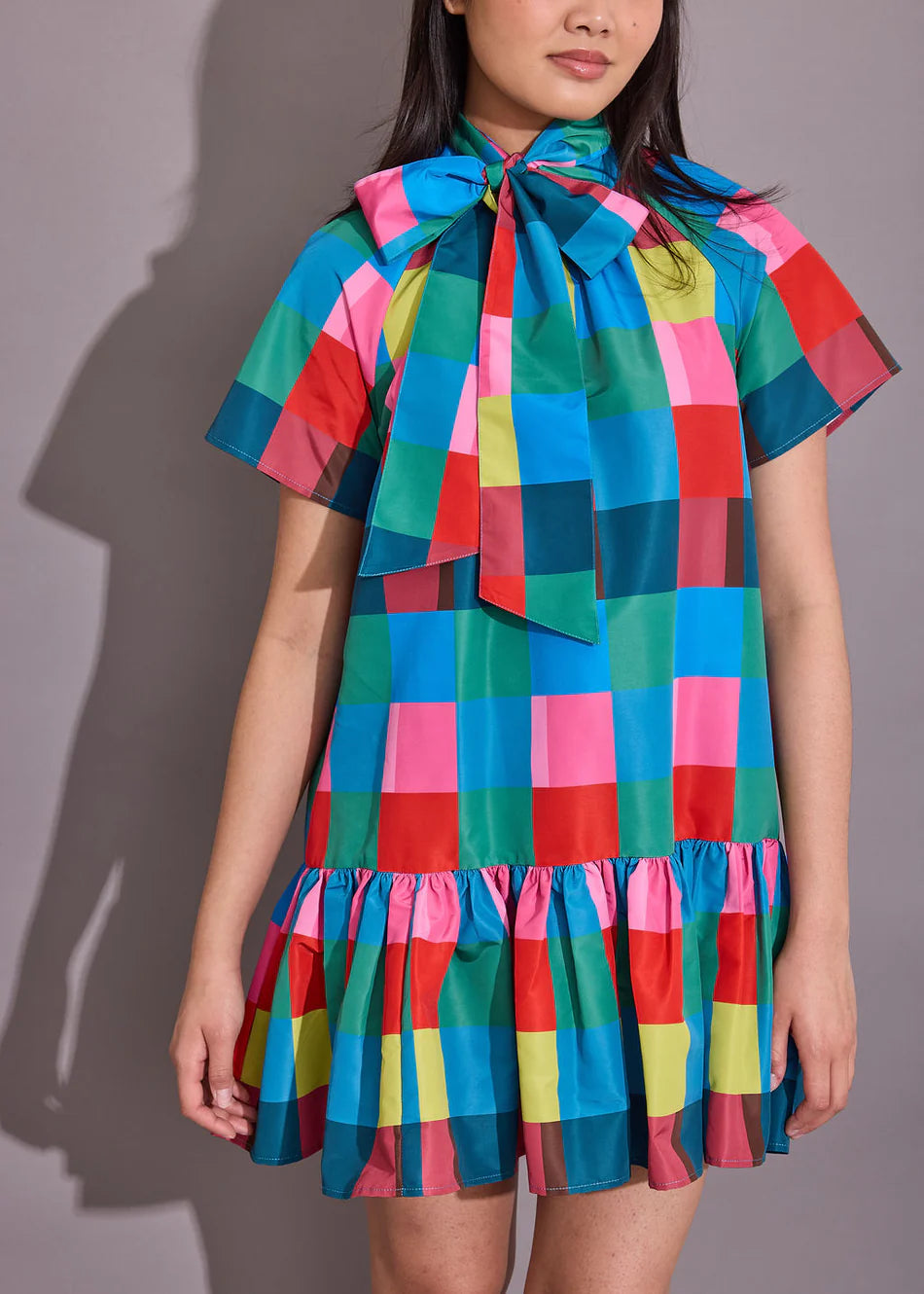 Willa Dress In Holiday Check