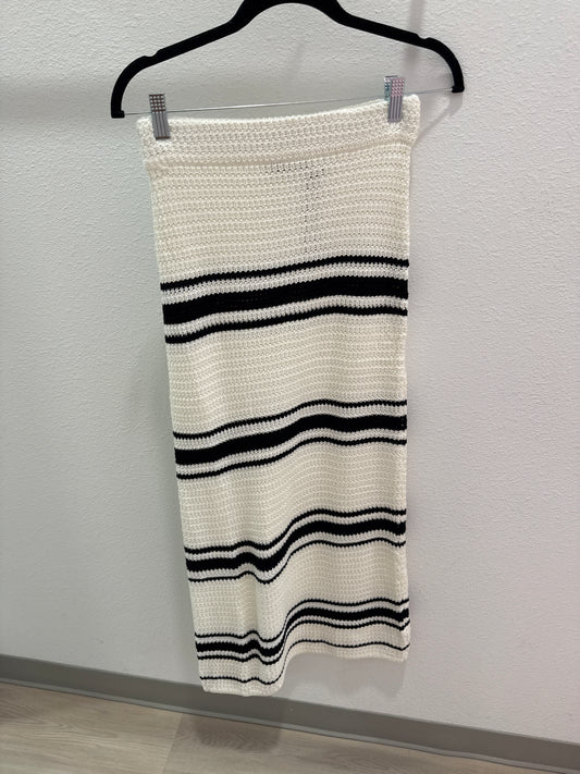 Willow Striped Sweater Maxi Skirt