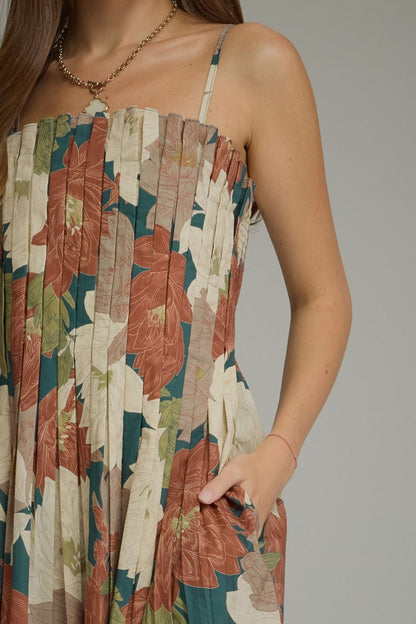 Kristen Fall Floral Maxi Dress