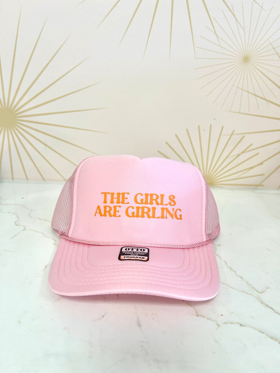Girls Are Girling Trucker Hat
