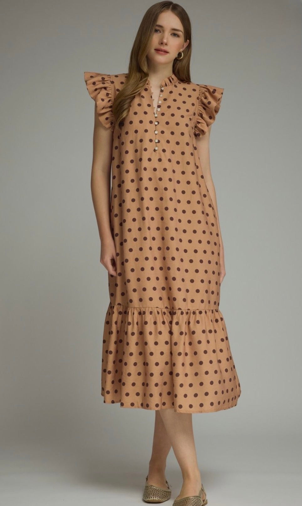 Camille Polka Dot Dress