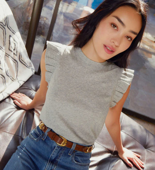 Paulette Tank in Heather Grey