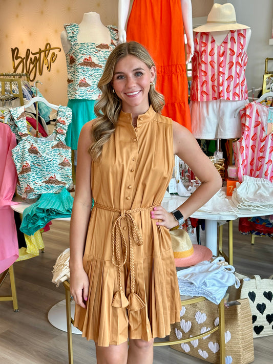FINAL SALE Bella Dress in Earth