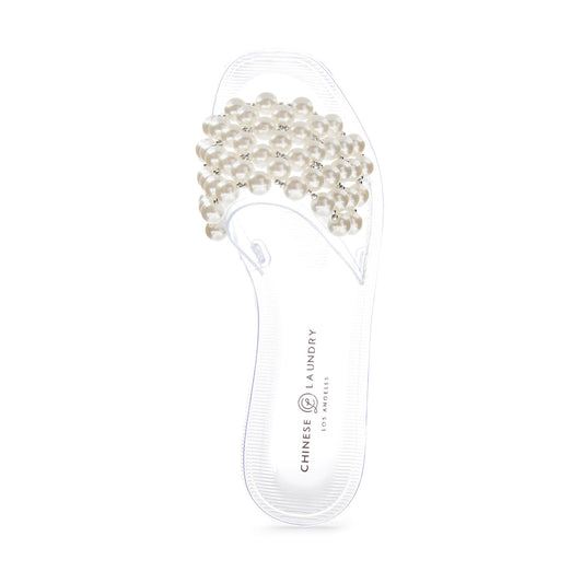 Bryer Clear Pearl Sandal