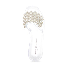 Load image into Gallery viewer, Bryer Clear Pearl Sandal
