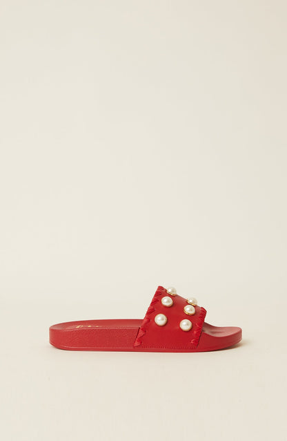 Cali Pool Slide in Red