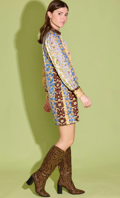 Kimmy Dress in Golden Bouquet