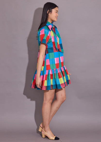 Willa Dress In Holiday Check