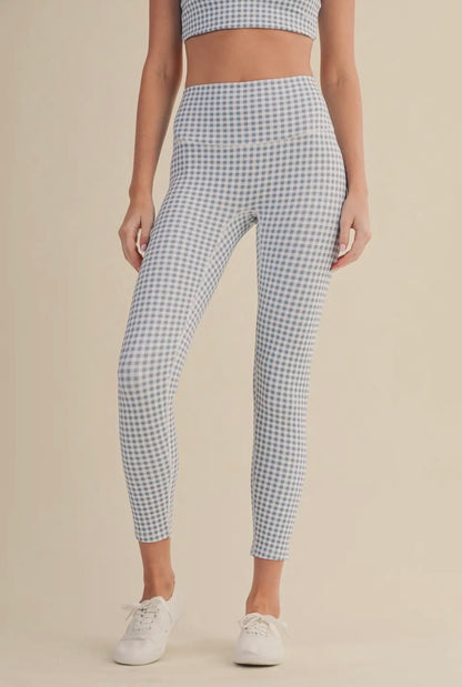 Gingham Aligned High-Rise Leggings