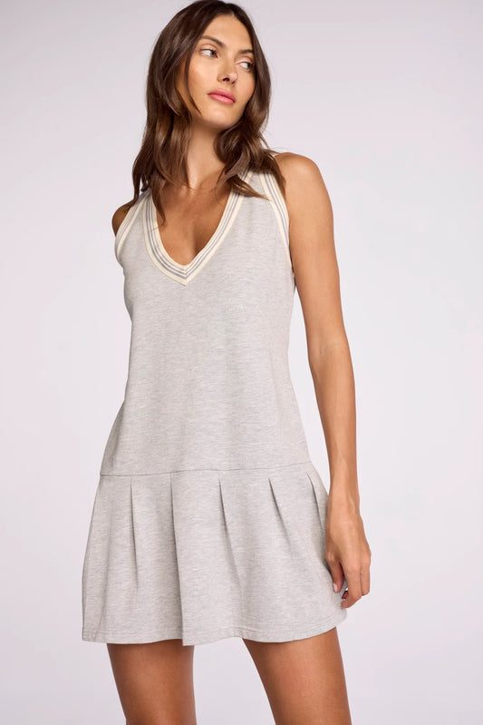 Cam Tennis Dress in Fog