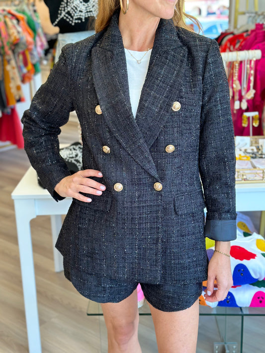 Tucker Blazer in Black