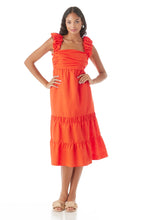 Load image into Gallery viewer, Clara Dress in Lobster
