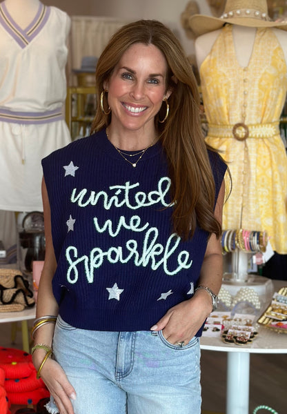 United We Sparkle Sweater