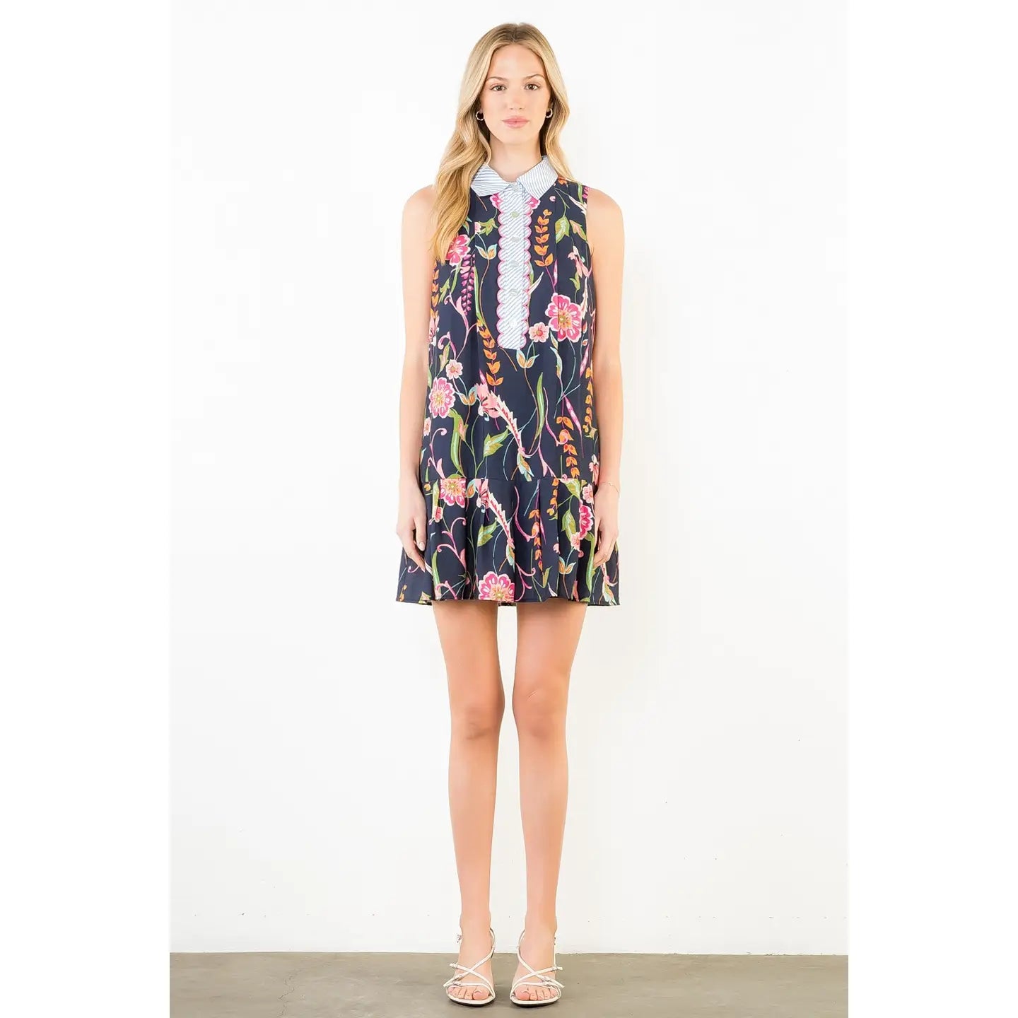 Garden Party Collared Dress