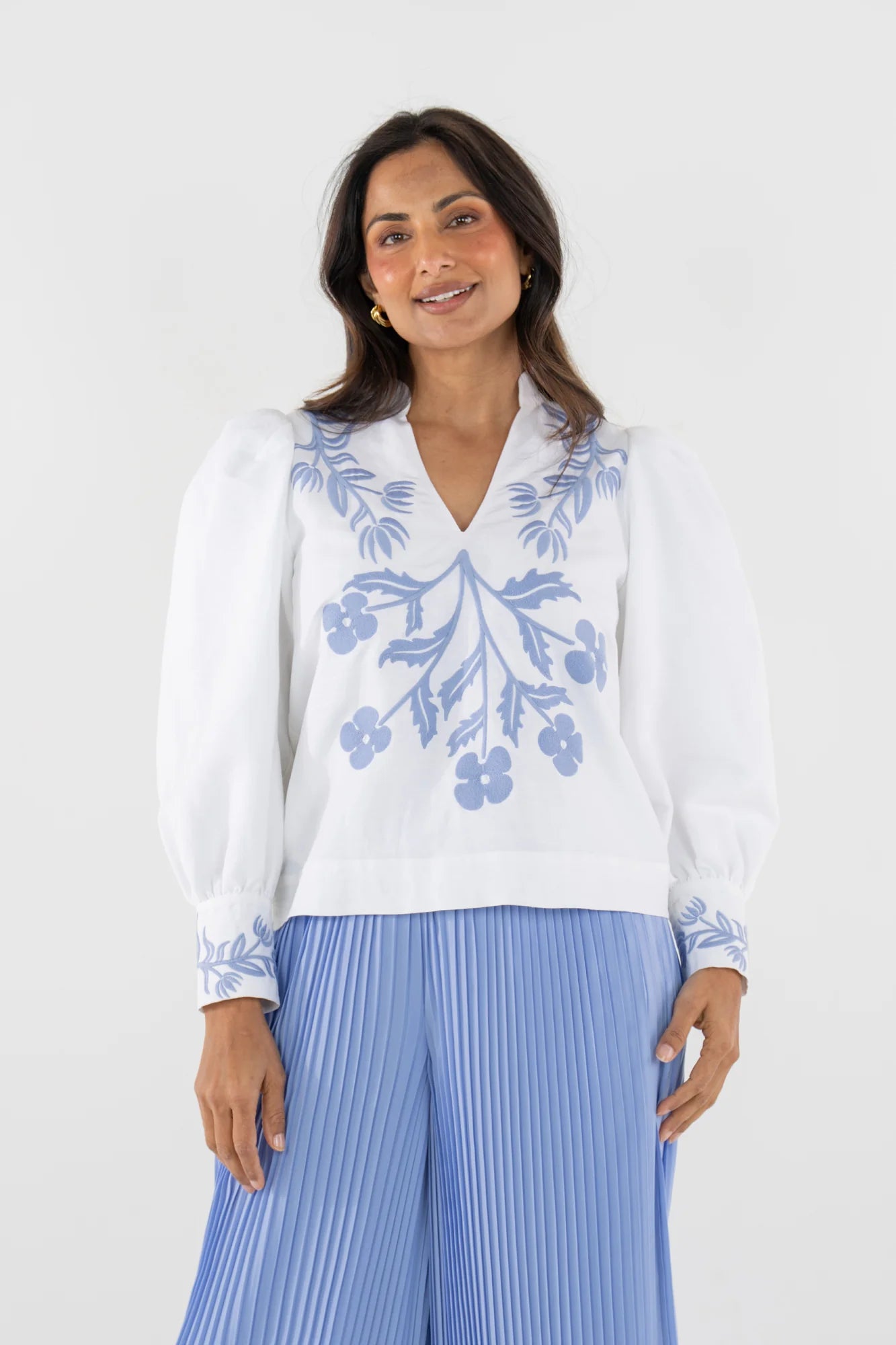 Hampton Top in Dutch Tile