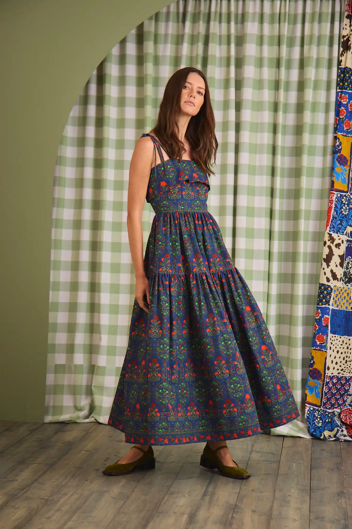 Dolly Dress in Midnight Garden