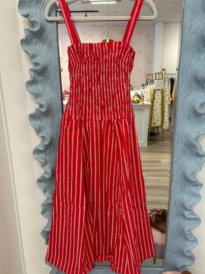 Cherry Striped Maxi