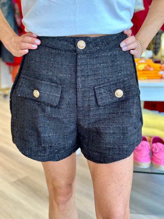 Mae Shorts in Black