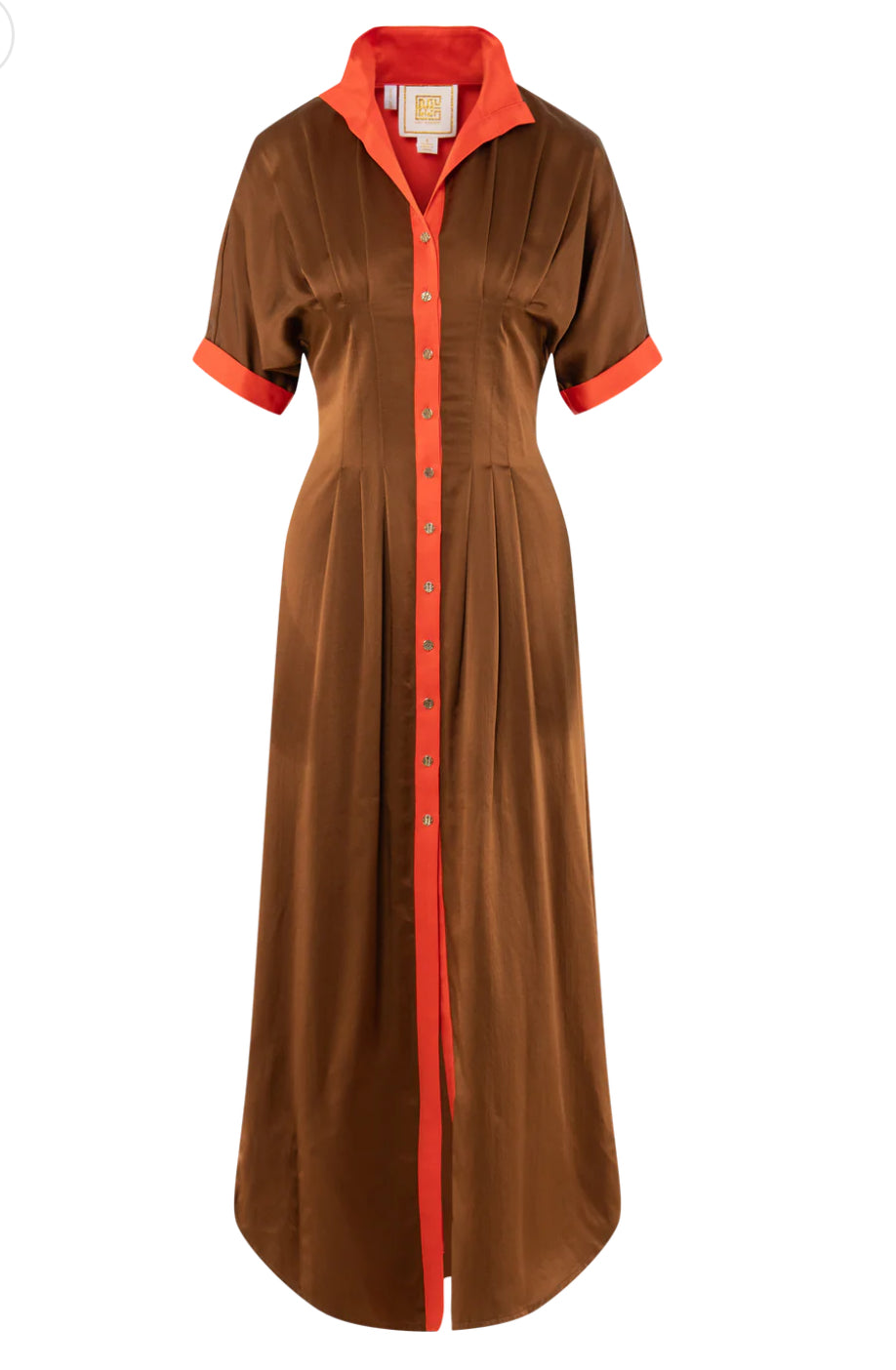 Georgia Dress In Mocha