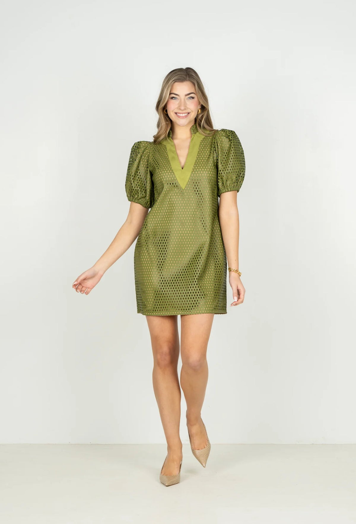 Hampton Mini Dress in Colosseum