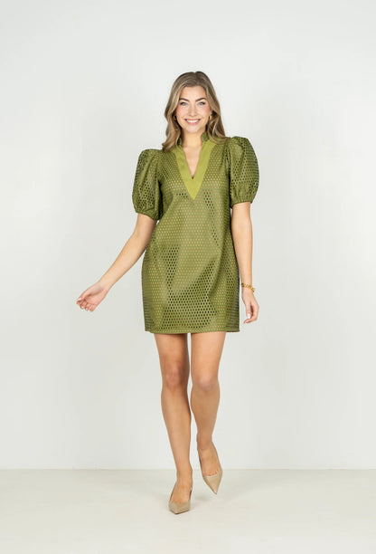 Hampton Mini Dress in Colosseum