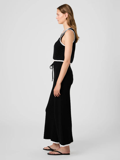 Teddy Diamond Knit Crop Pants