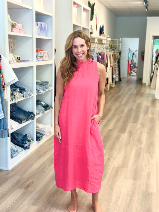 Vanessa Dress in Rose
