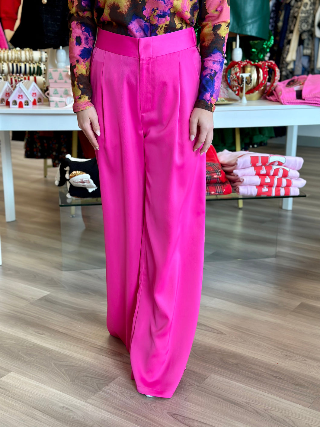 Cora Trouser in Mollie Pink