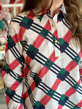 Load image into Gallery viewer, Geometric Print Blouse
