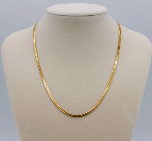Millie Golden Band Necklace
