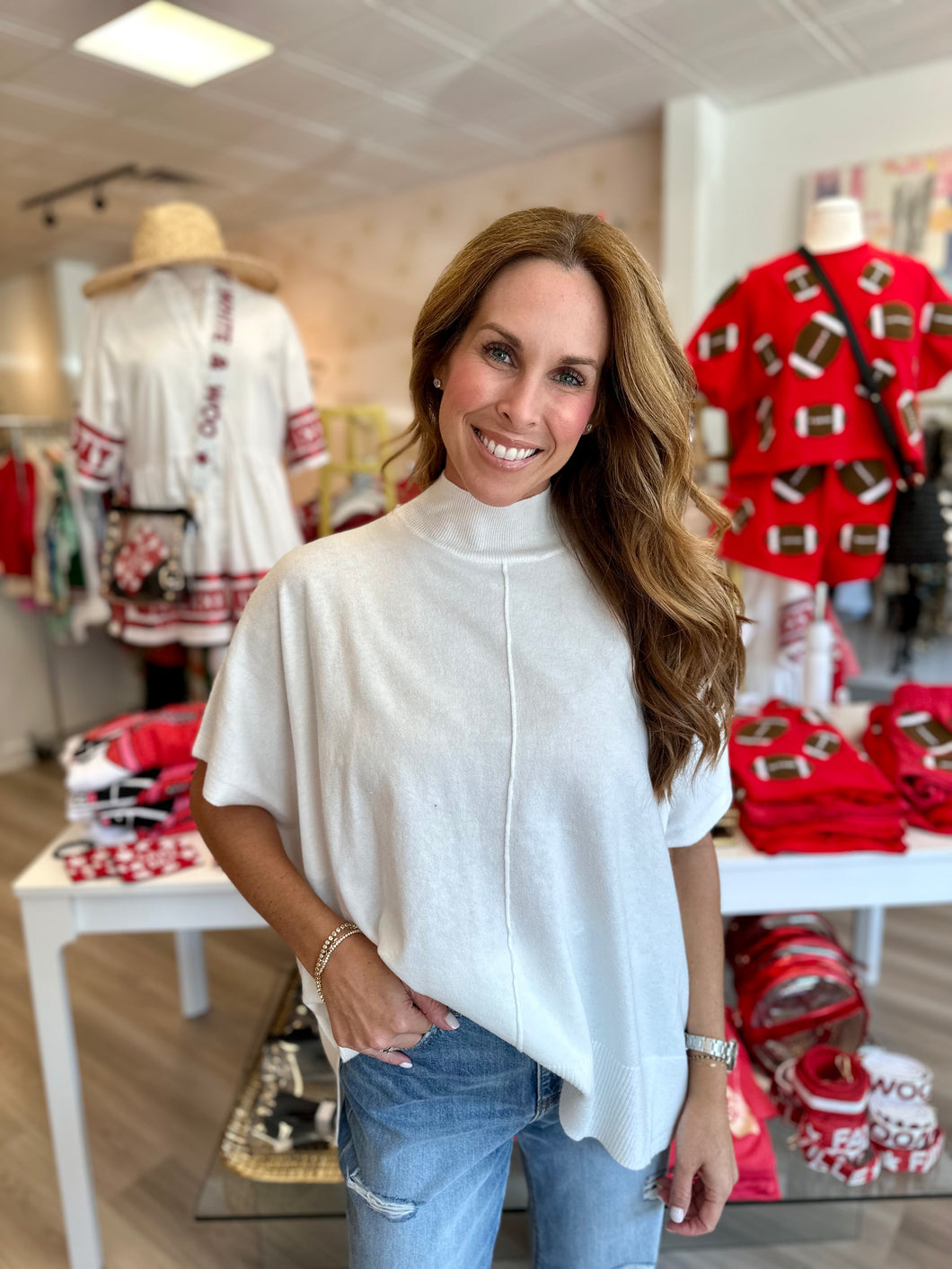Caroline Top in White