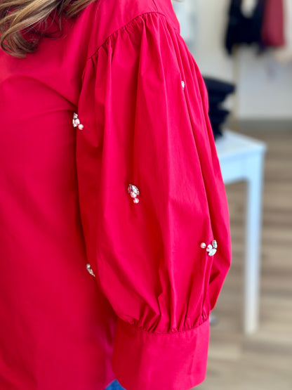 The Bara Shirt in Red