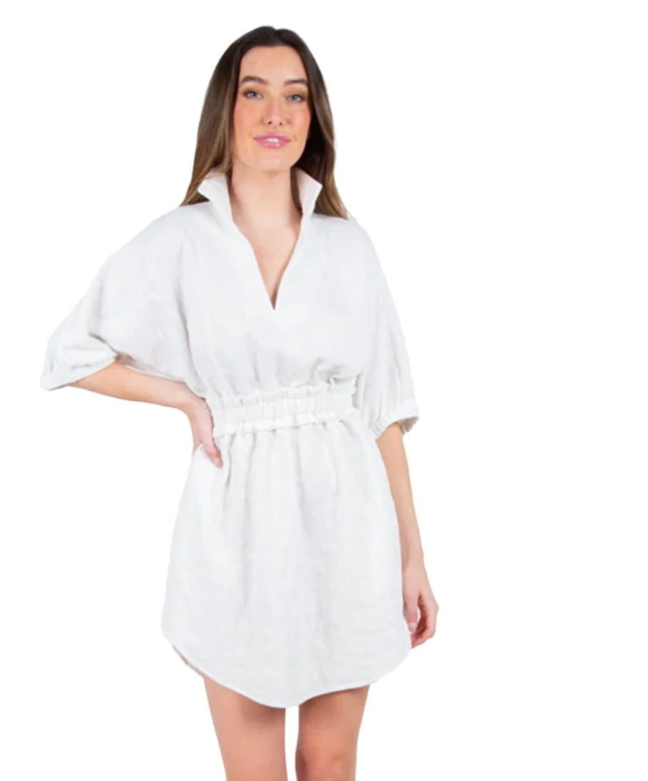 Palmer Dress in Cloud Cheetah