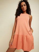 Load image into Gallery viewer, Harumi Mini Dress in Bellini
