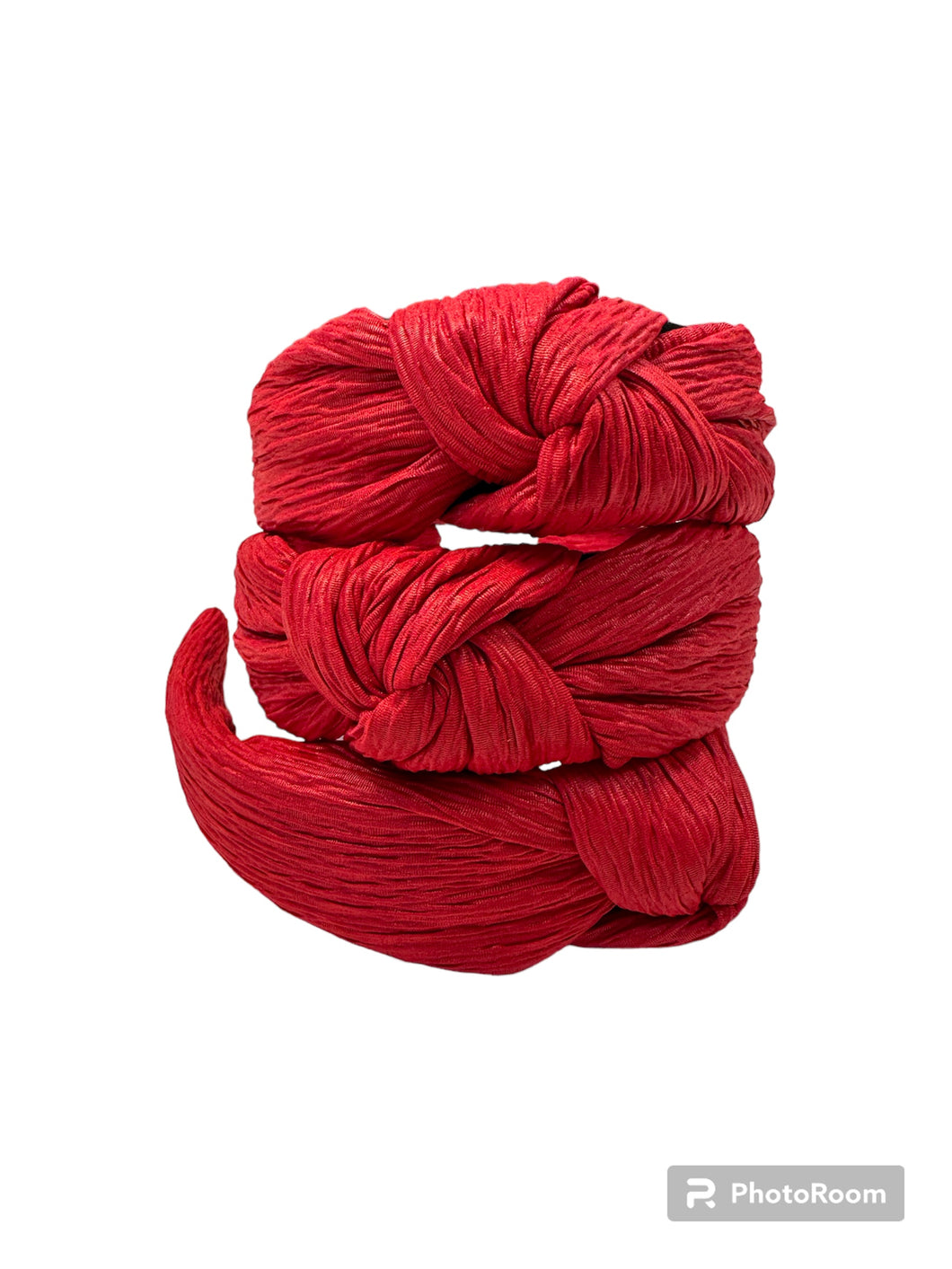 Red Muslin Headband