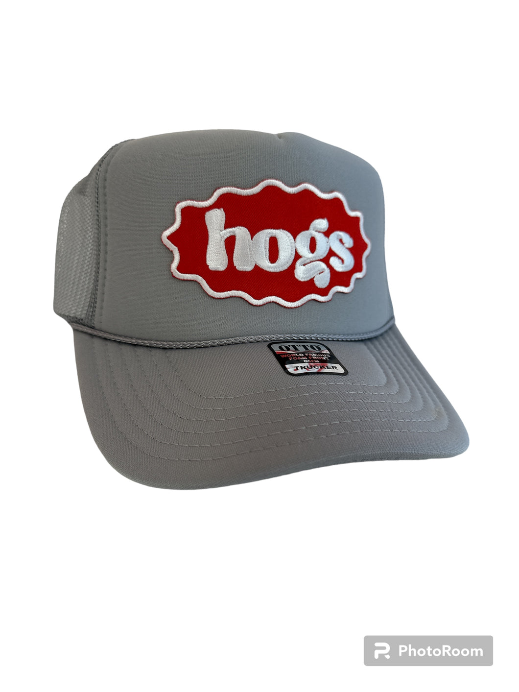 Hogs Patch Trucker in Gray