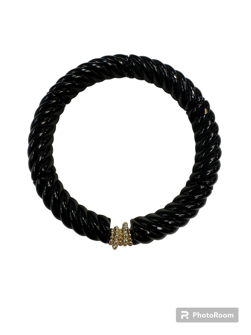Black Twist Bracelet