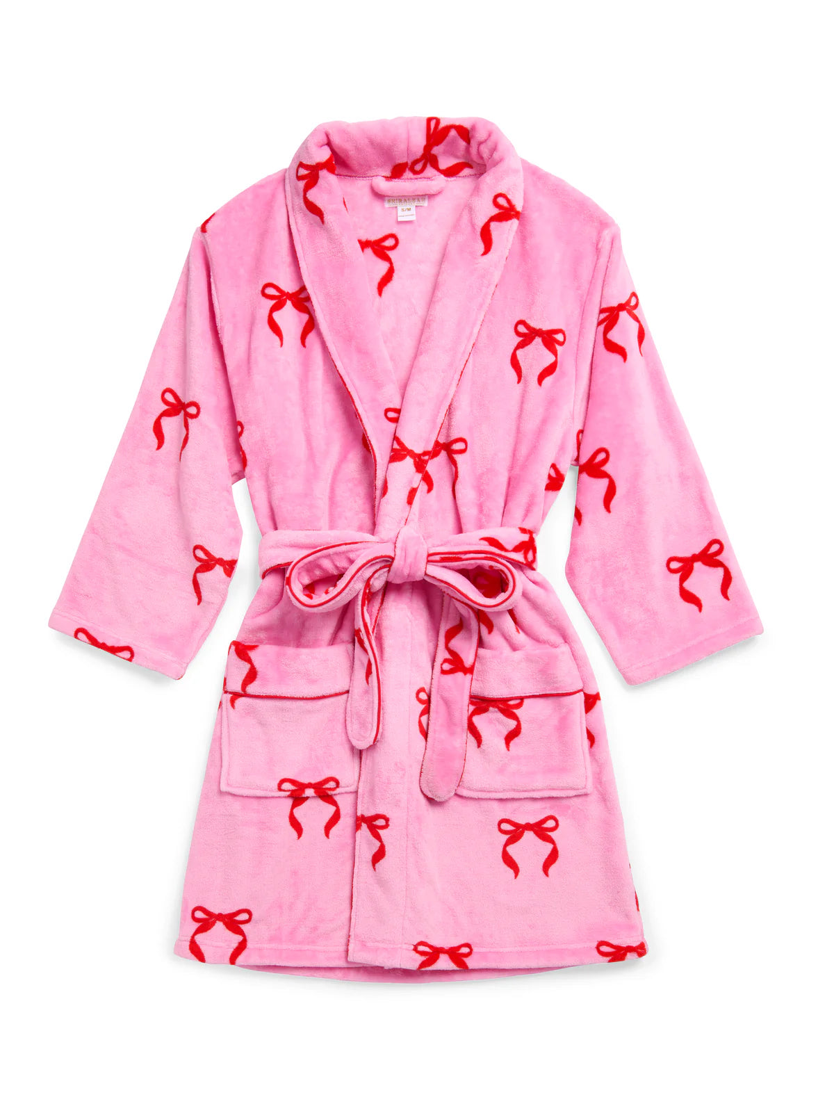 Plush Bow Robe