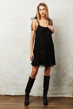 Load image into Gallery viewer, Chloe Dress in Black Pattern
